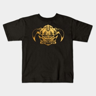 Gold Orc Monster Illustration Kids T-Shirt